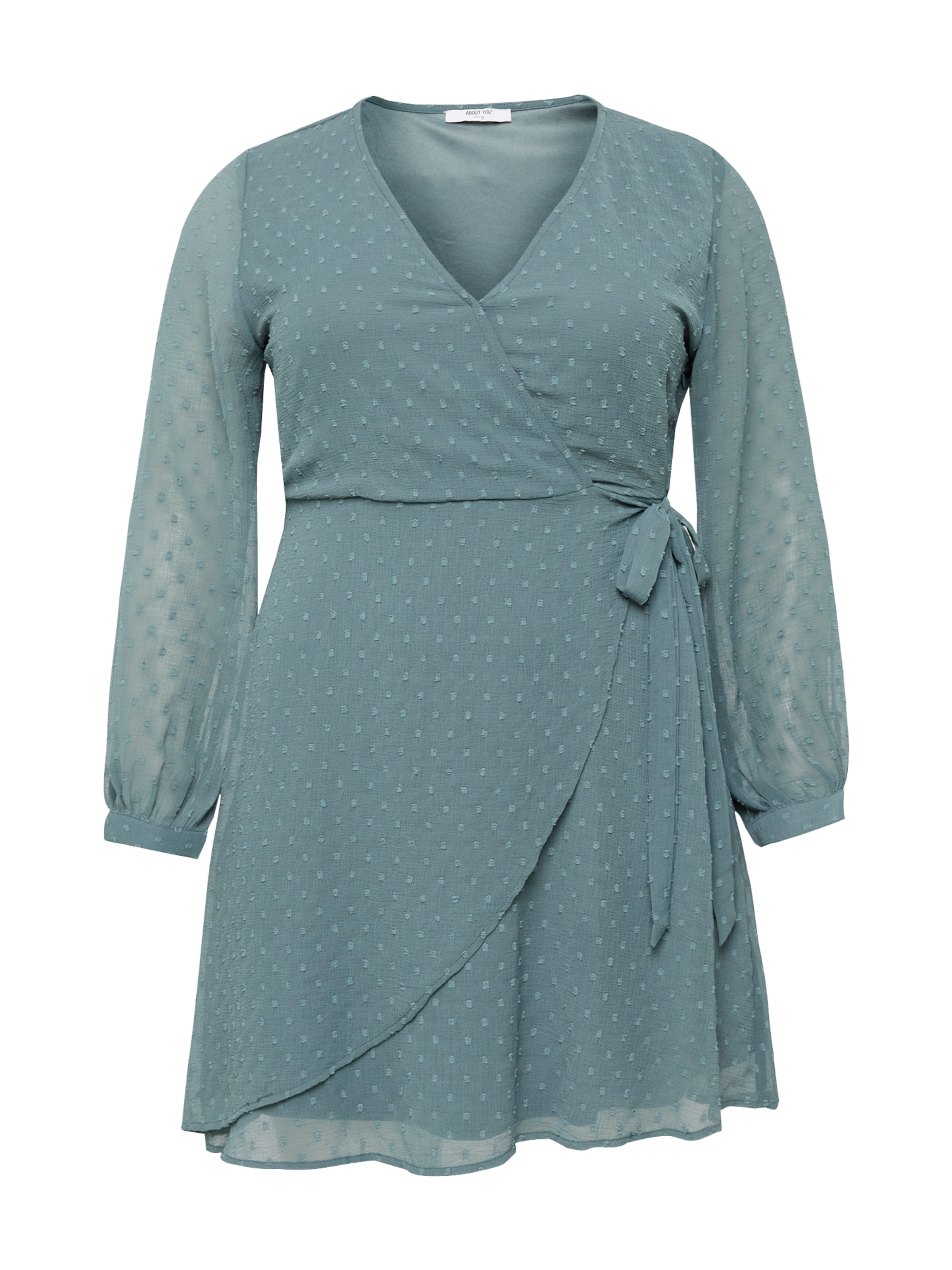 ABOUT YOU Curvy - Vestido 'Sharli' en verde: frente