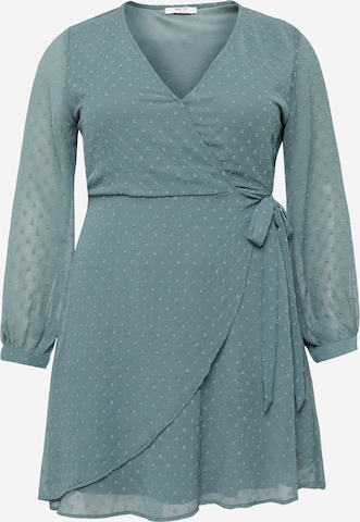 Robe 'Sharli' ABOUT YOU Curvy en vert : devant