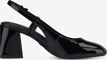 TAMARIS Slingpumps in Zwart