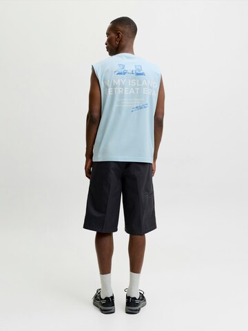 T-Shirt 'JCOETERNA' JACK & JONES en bleu