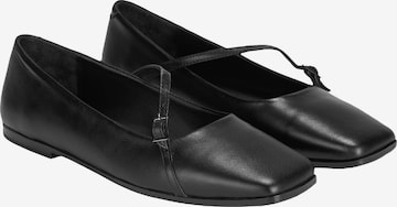 Desa Ballet Flats 'Ballettschuhe' in Black: front