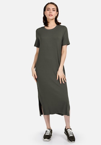 HELMIDGE Dress in Green: front