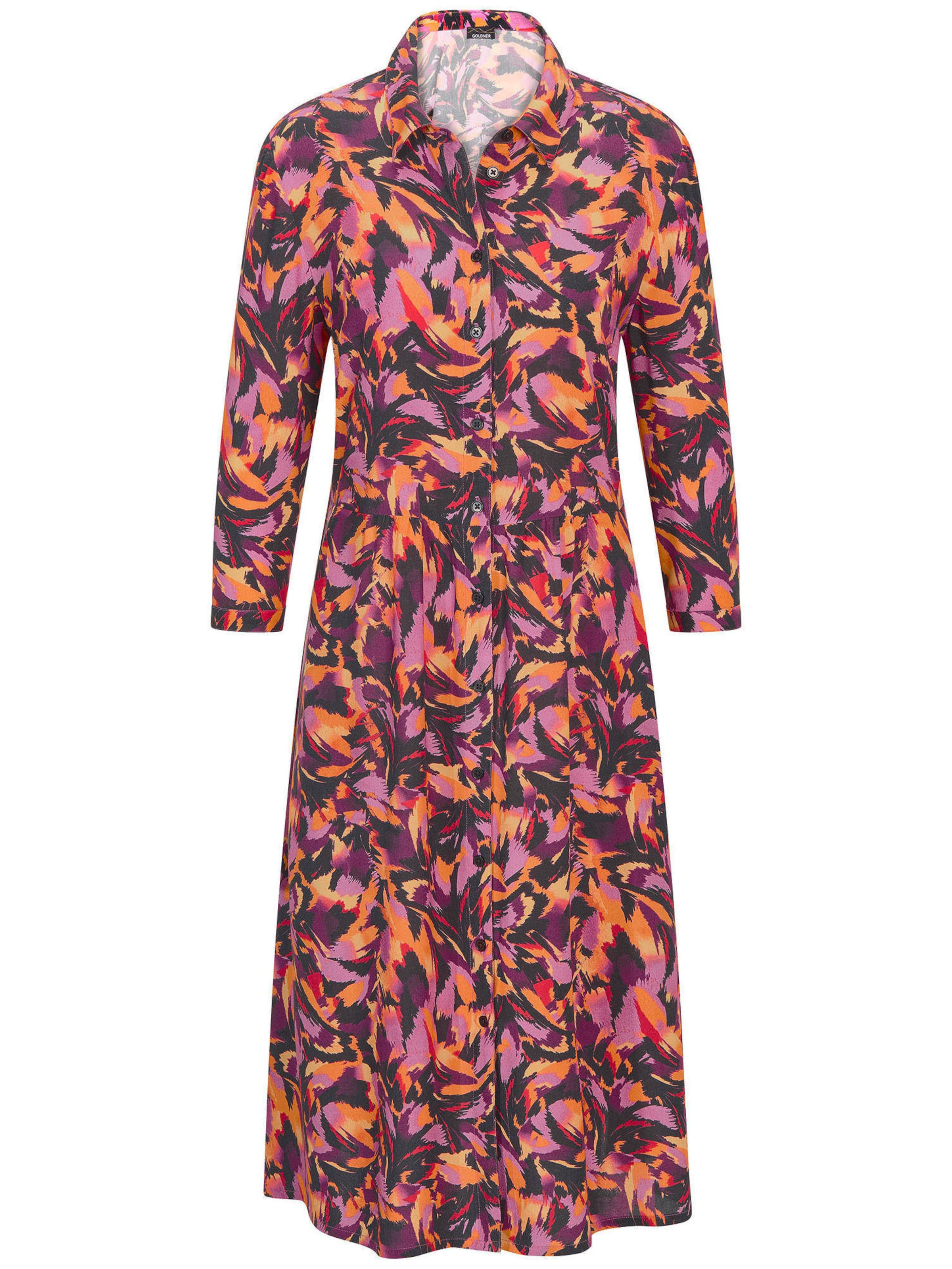 Goldner Blousejurk in Oranje: voorkant