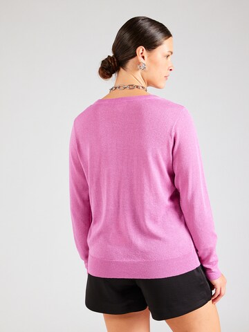 ONLY Carmakoma Sweater in Pink