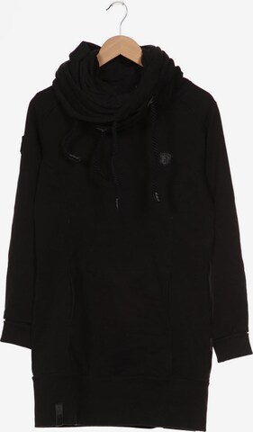 naketano Sweatshirt & Zip-Up Hoodie in L in Black: front