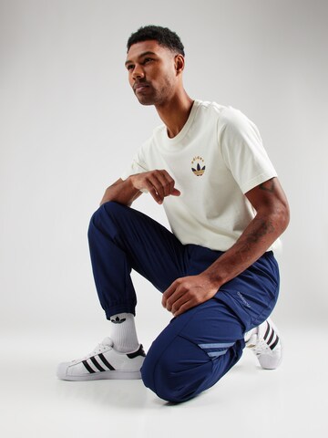 ADIDAS ORIGINALS Tapered Trousers in Blue