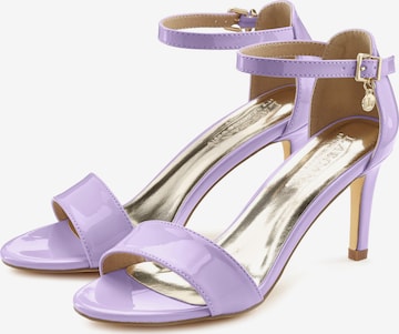 LASCANA Strap Sandals in Purple