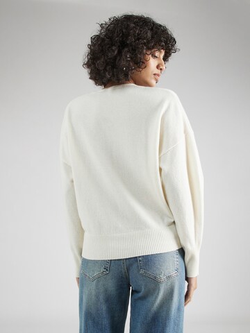 Pull-over Sisley en blanc