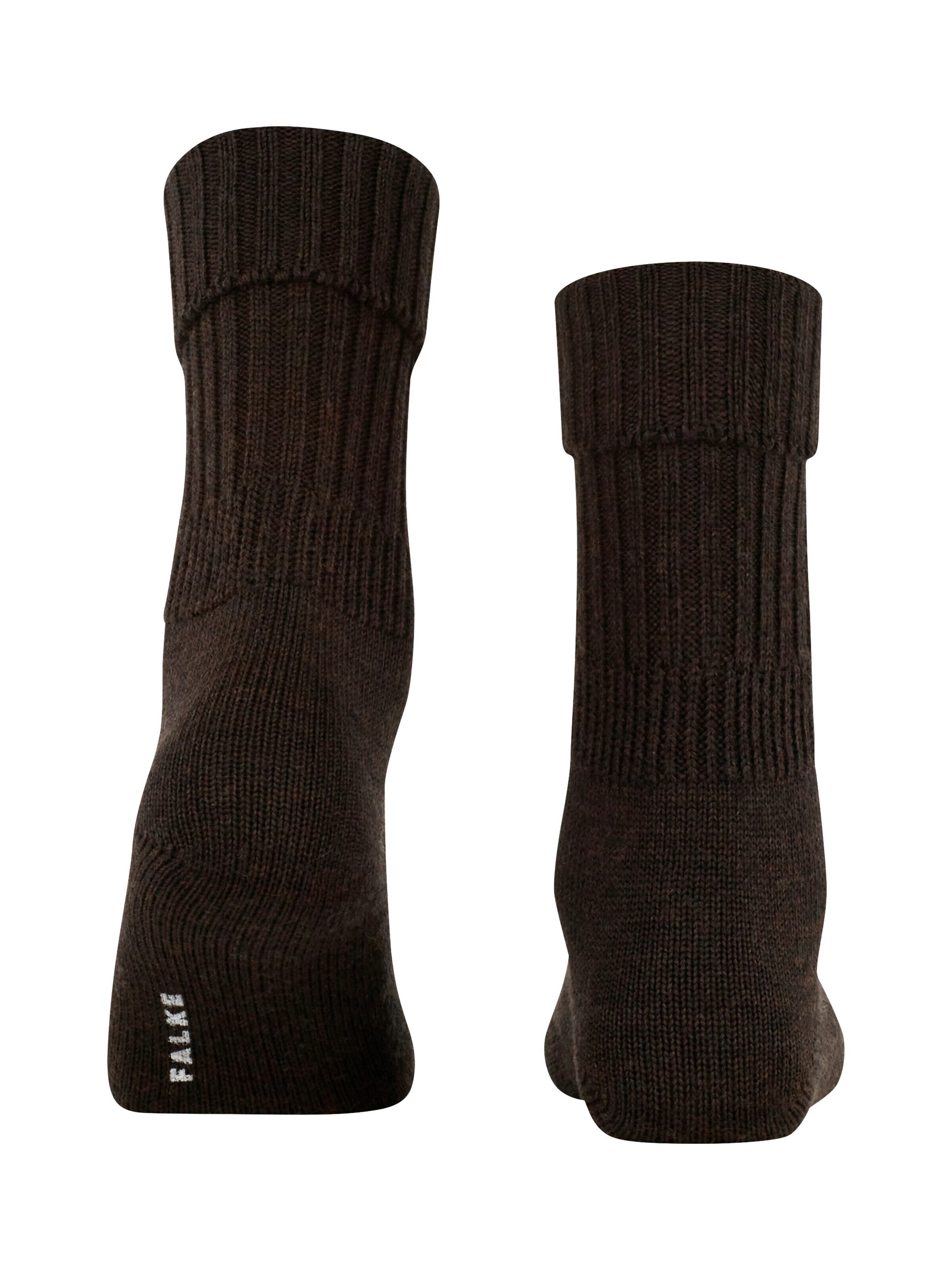 FALKE Socks 'Striggings Rib' in Brown