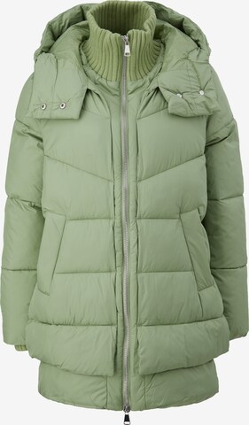 s.Oliver Winter Jacket in Green: front