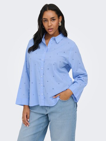 Chemisier 'CARNew' ONLY Carmakoma en bleu
