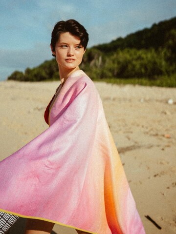 Serviette de plage 'Peaceful Heaven' woodsandwaves en mélange de couleurs