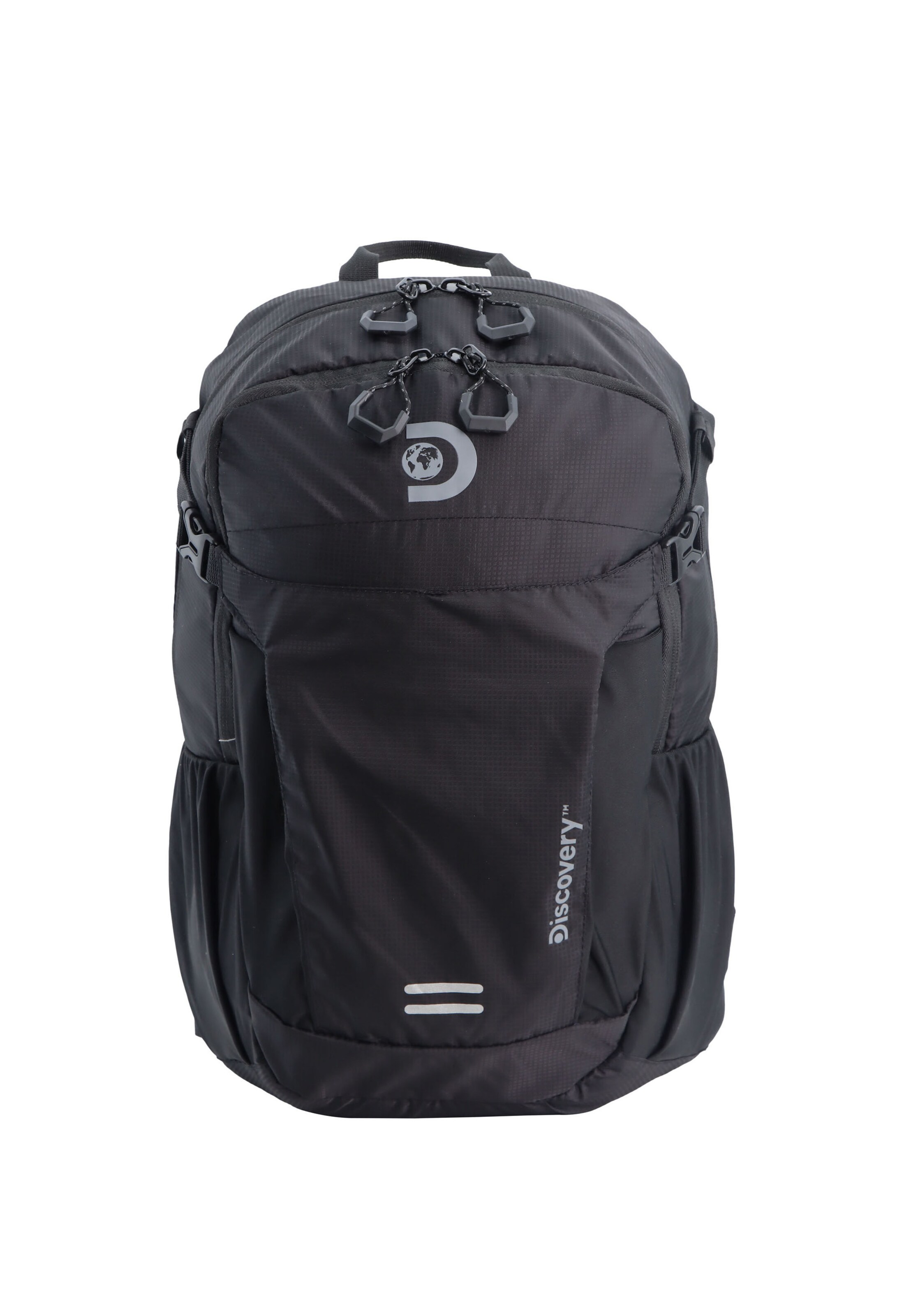 Discovery Sports Backpack in Black: front