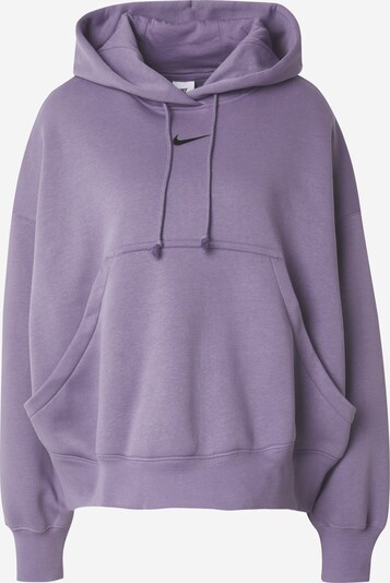 Nike Sportswear Sweatshirt 'PHOENIX FLEECE' i syrén / svart, Produktvy