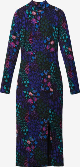 Desigual Robe 'KATY' en bleu clair / vert / jade / rose / noir, Vue avec produit