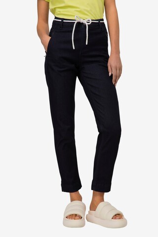 LAURASØN Slim fit Jeans 'Julia' in Black: front