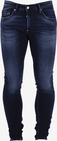 Le Temps Des Cerises Slim fit Jeans in Blue: front