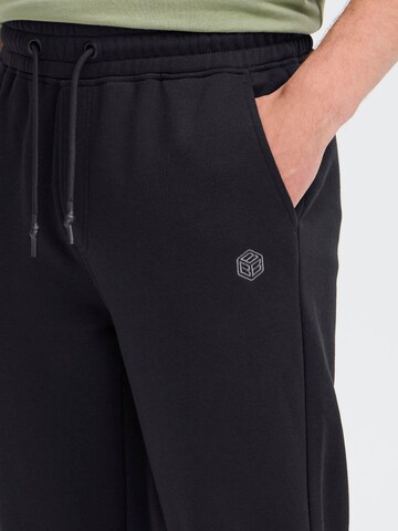 BLEND Tapered Sweathose 'Toman' in Schwarz
