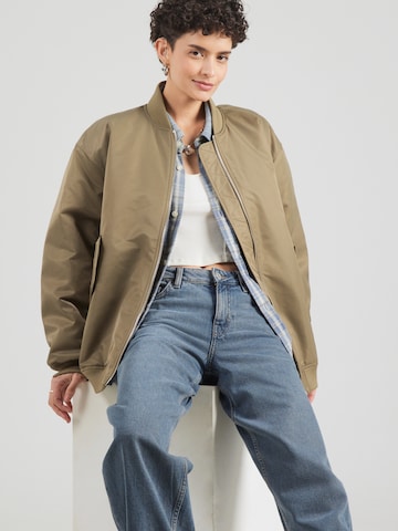 & Other Stories Between-season jacket in Green: front