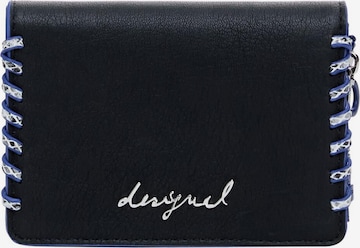 Portofel de la Desigual pe negru: față