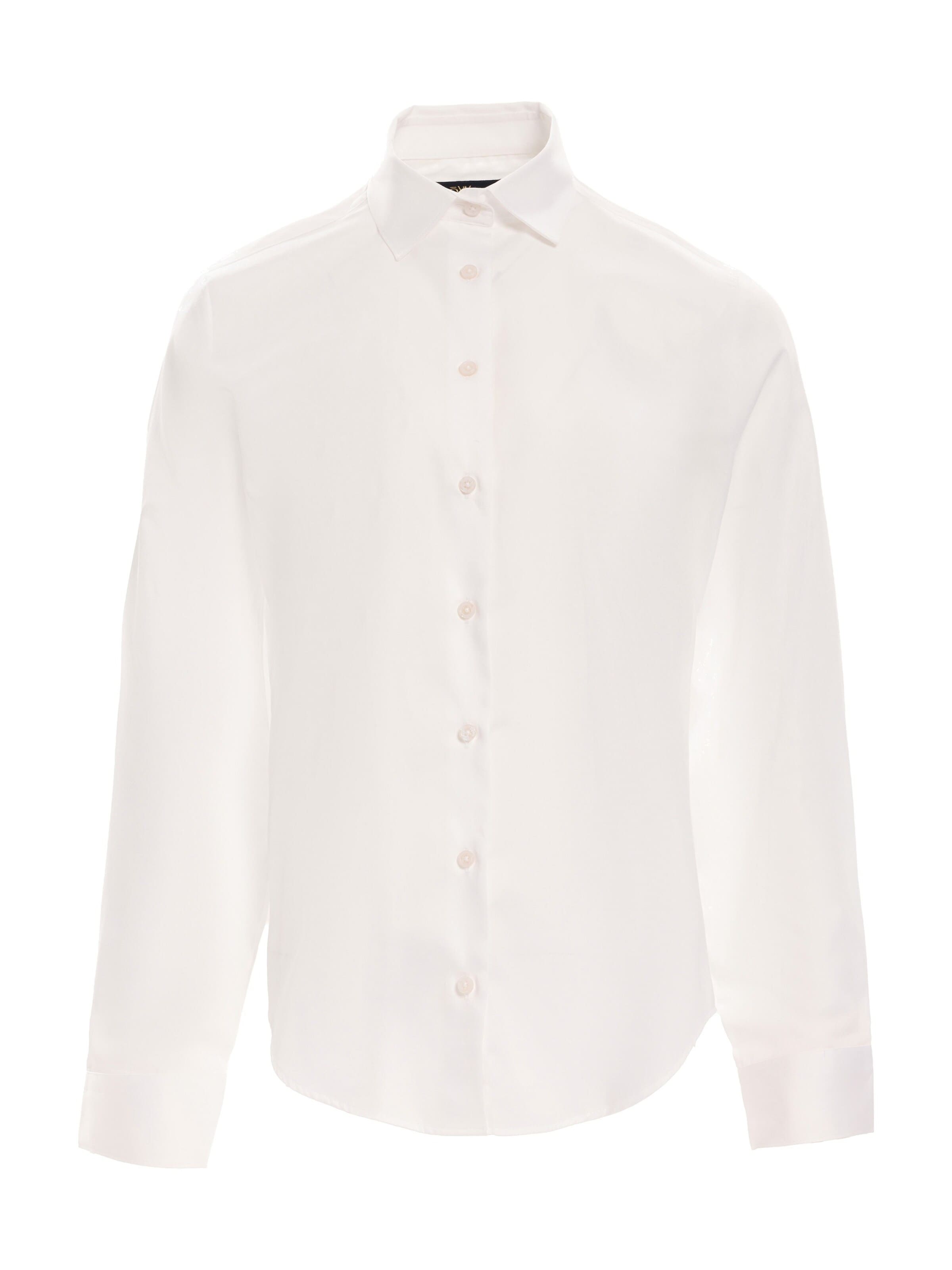 Camicia da donna 'Ninon' di NOWIHT in bianco: frontale