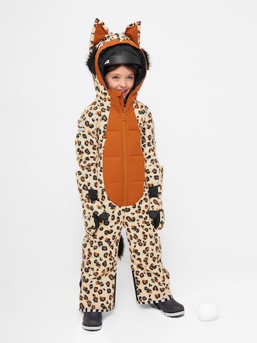 WeeDo Handsker 'CHEETAHDO' i beige