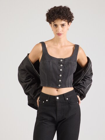LEVI'S ® Top 'AUDRA' in Schwarz: Vorderseite