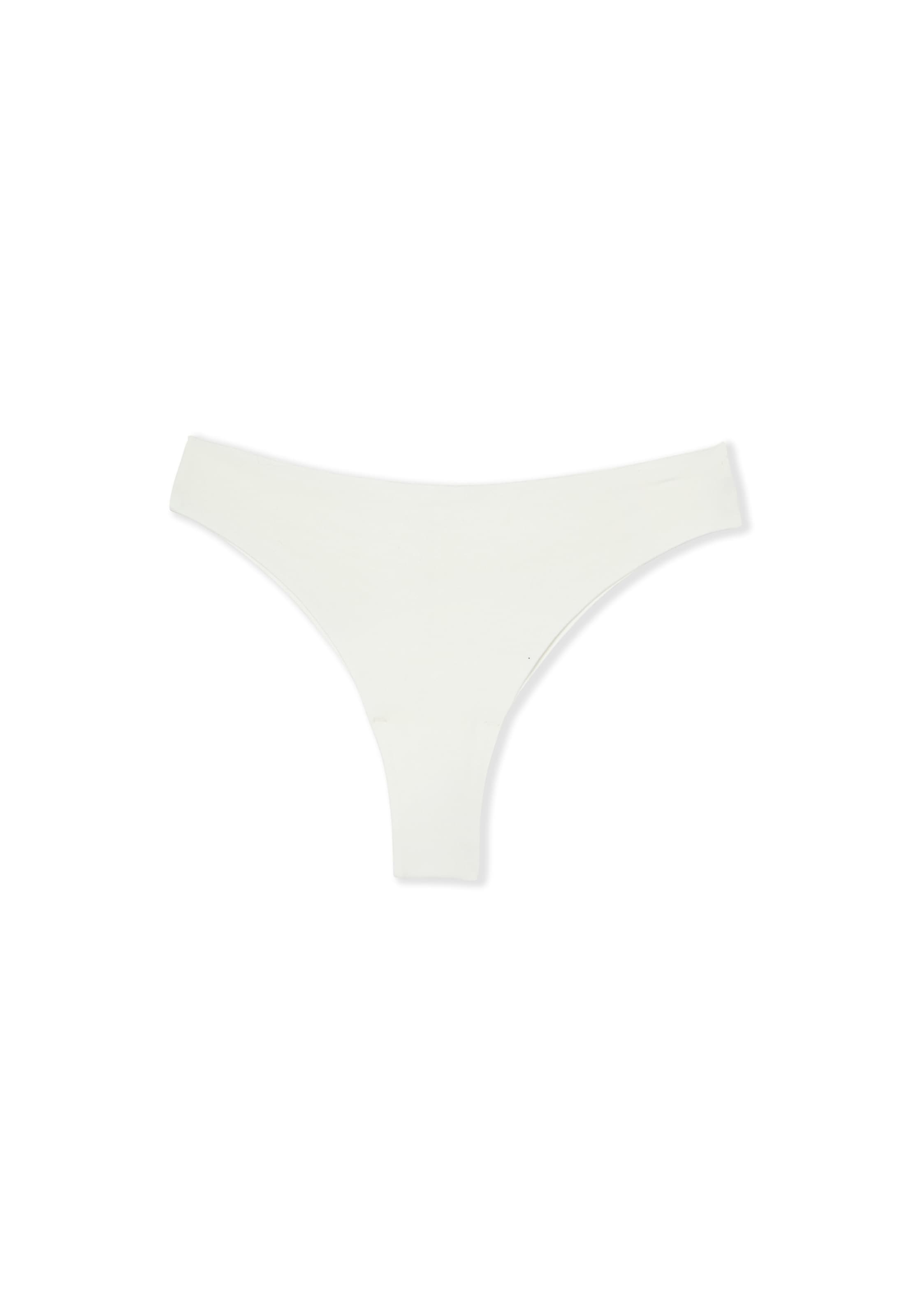 Slip 'INVISIBLE W25' ETAM en blanc : devant