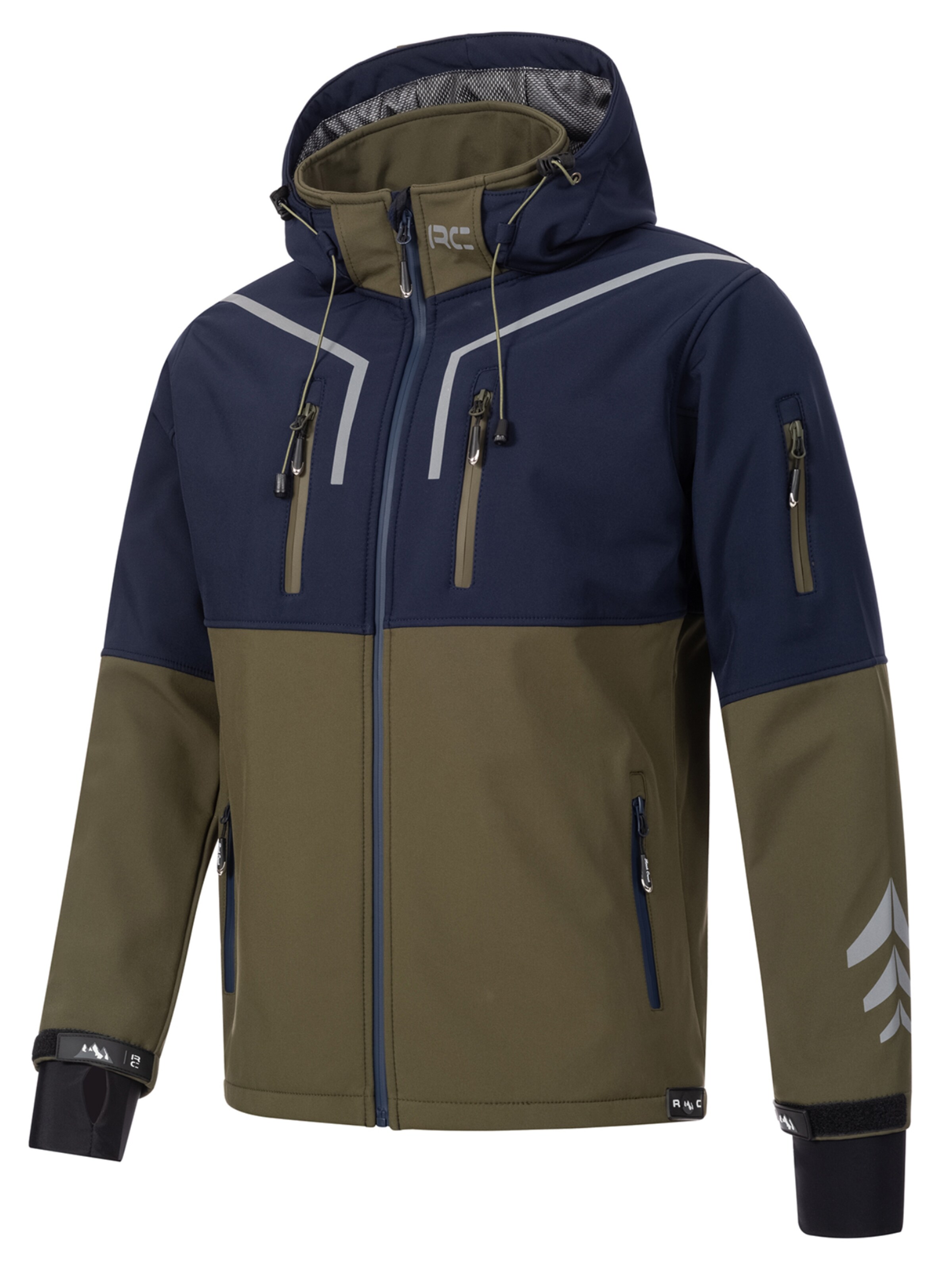 Rock Creek Outdoorjacke in Blau