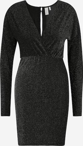 Y.A.S PetiteKoktel haljina 'WUP' - crna boja: prednji dio