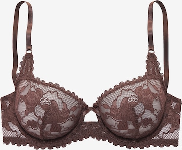 LASCANA Push-up BH in Braun: Vorderseite