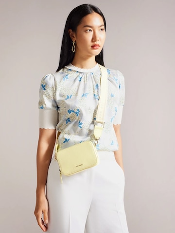 Ted Baker - Bolso de hombro 'Stunnie' en amarillo