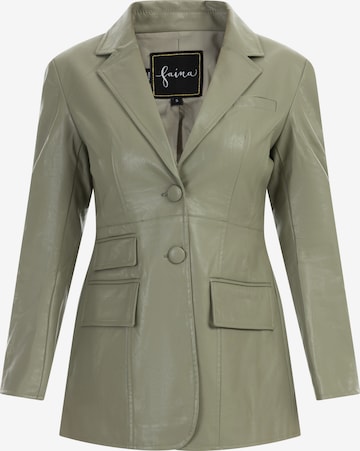 faina - Blazer en gris: frente