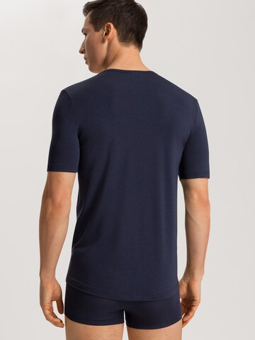 Hanro Undershirt 'Natural Function' in Blue