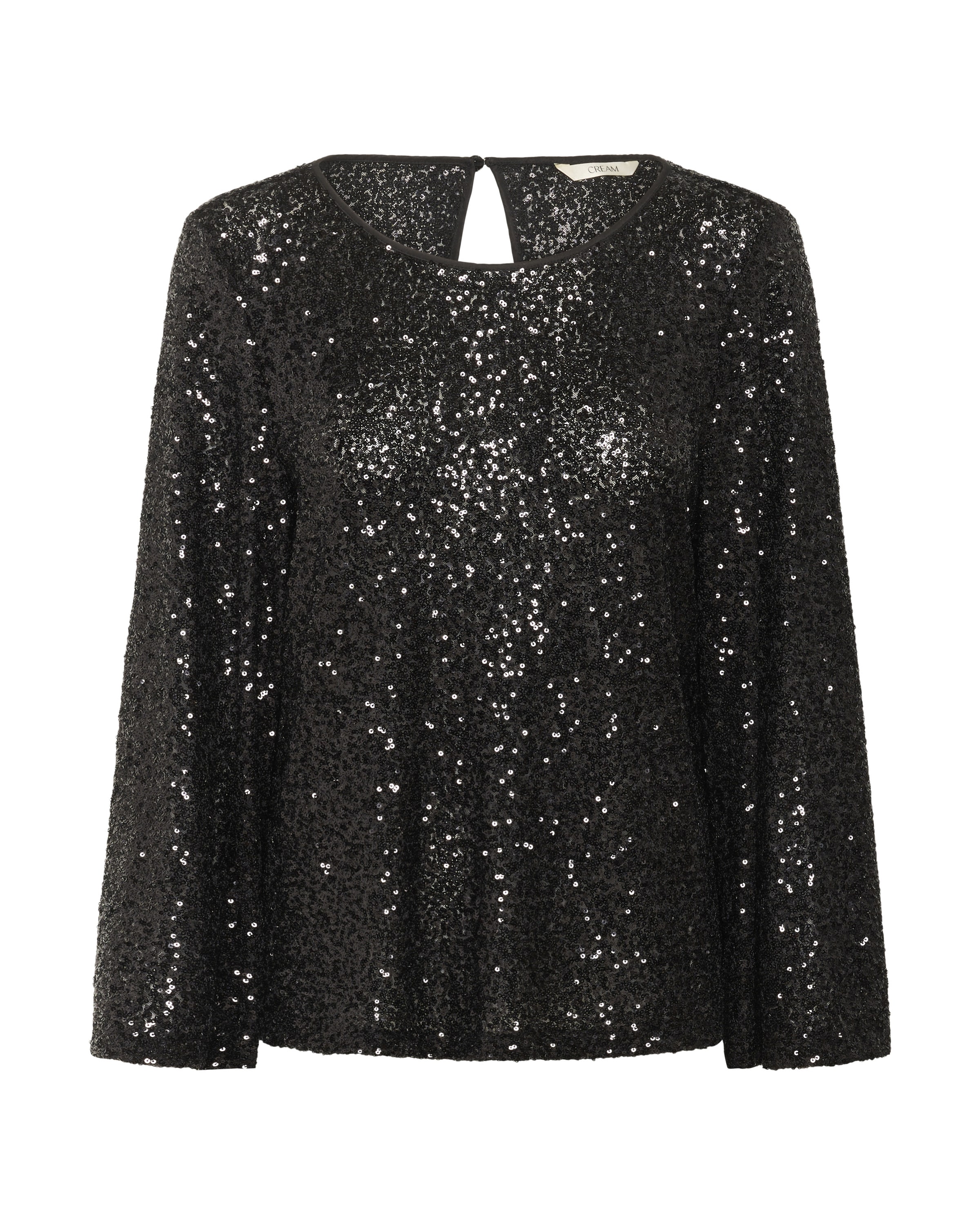 Cream Bluse in schwarz, Produktansicht