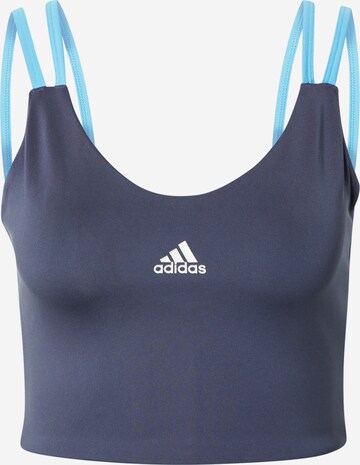 ADIDAS SPORTSWEAR Sport bh 'UFORU' in Blauw: voorkant