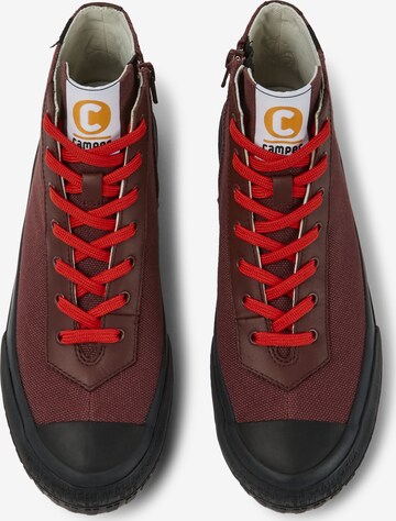 Sneaker alta 'Camaleon 1975' di CAMPER in rosso