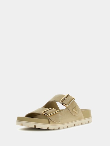 GUESS Mules 'Fasten' in Beige: front