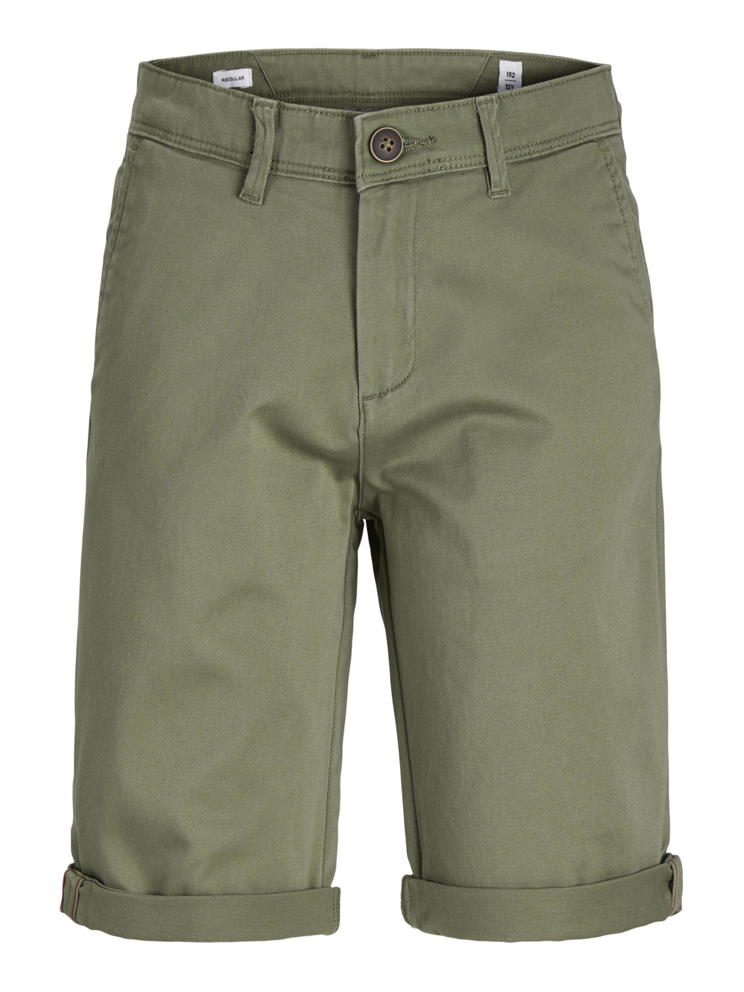 Pantaloni 'JJBowie' di Jack & Jones Junior in verde: frontale