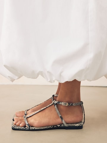 Next - Sandalias con hebilla 'Forever Comfort' en gris