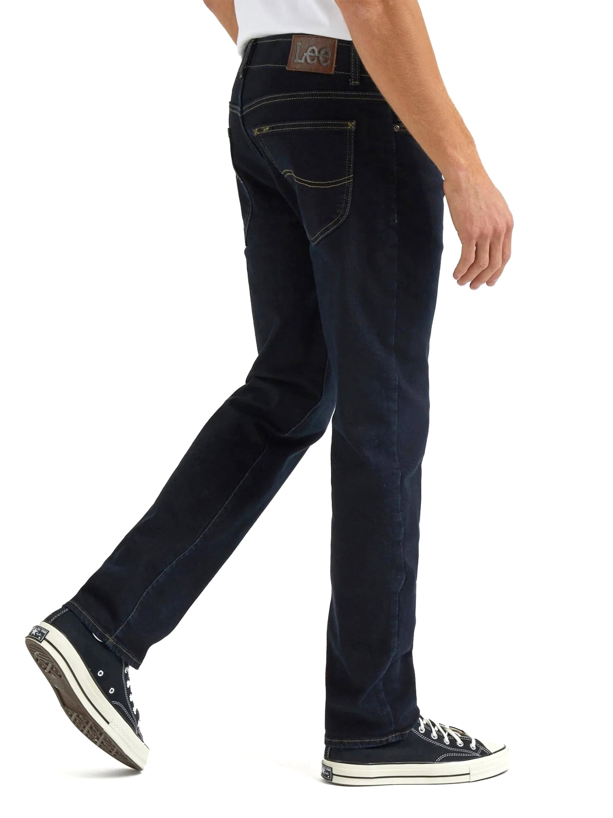 Regular Jean 'STRAIGHT FIT MVP RINSE SUPERSTRETCH' Lee en bleu
