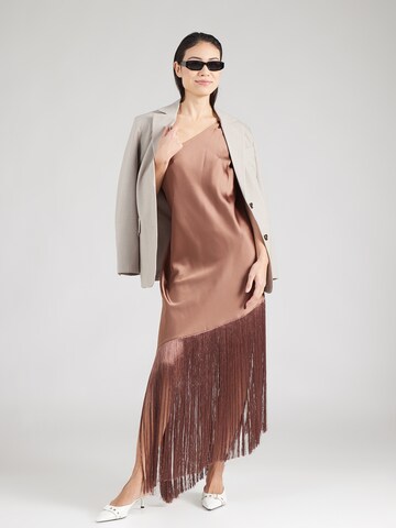 Robe 'KIWI' PINKO en marron