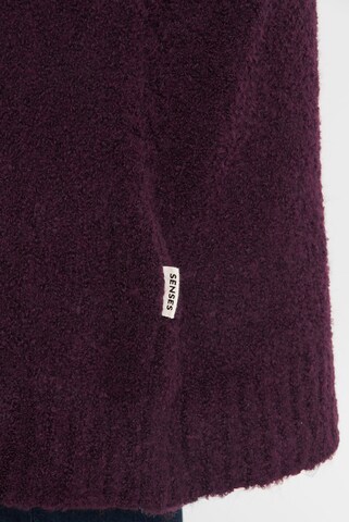 SENSES.THE LABEL Knit Cardigan in Red