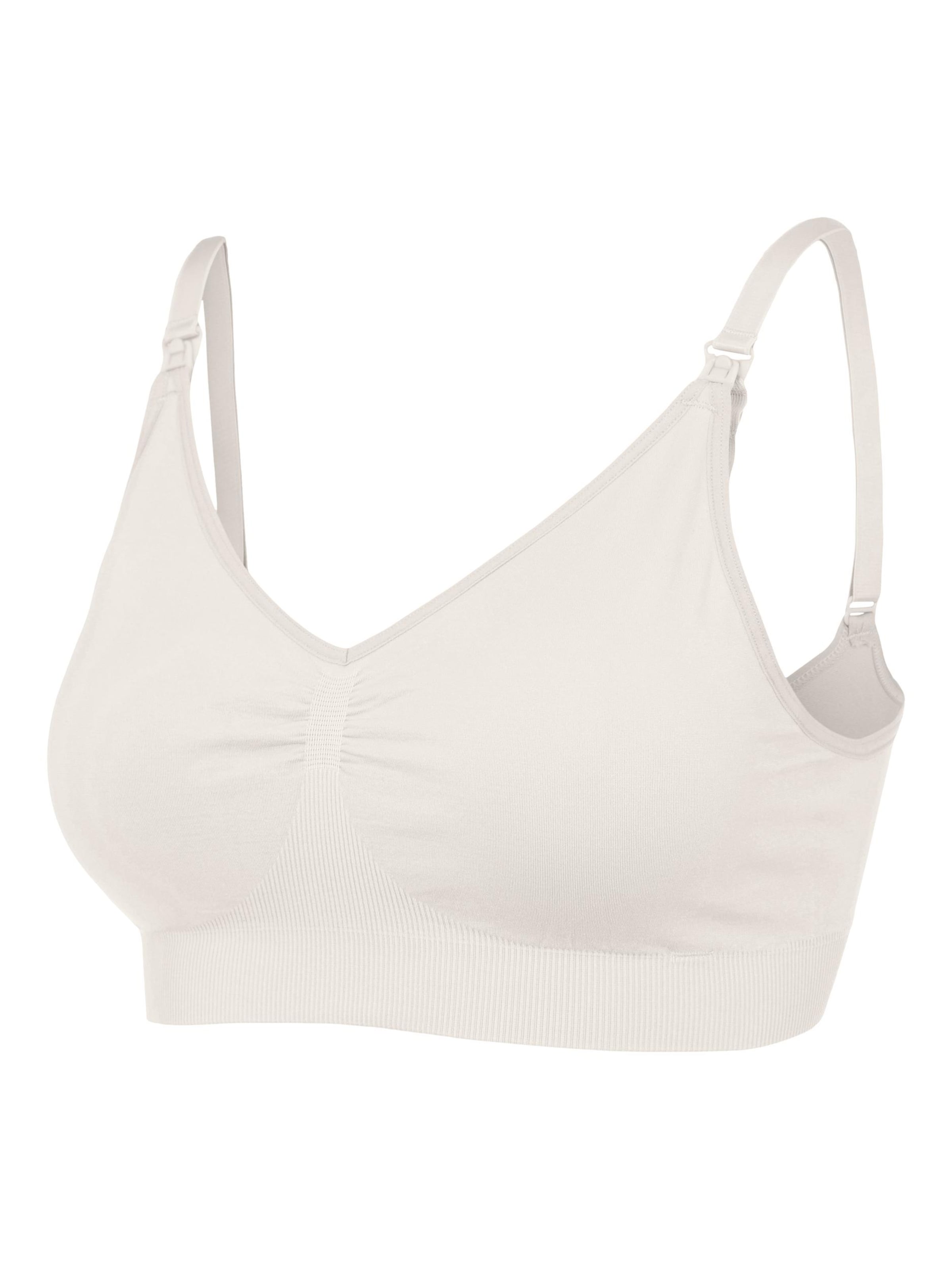 MAMALICIOUS Tričkové Podprsenka na dojčenie 'ILJA' - Béžová: predná strana