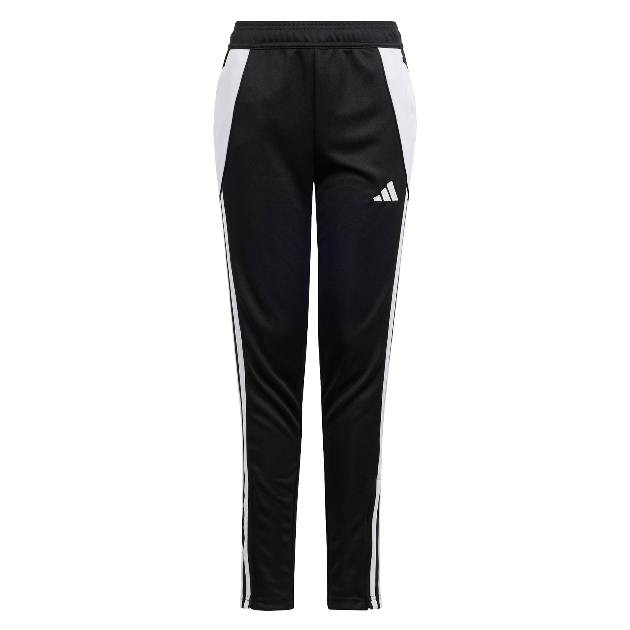 Slimfit Pantaloni sport 'Tiro 24 Training Bottoms Kids' de la ADIDAS PERFORMANCE pe negru: față