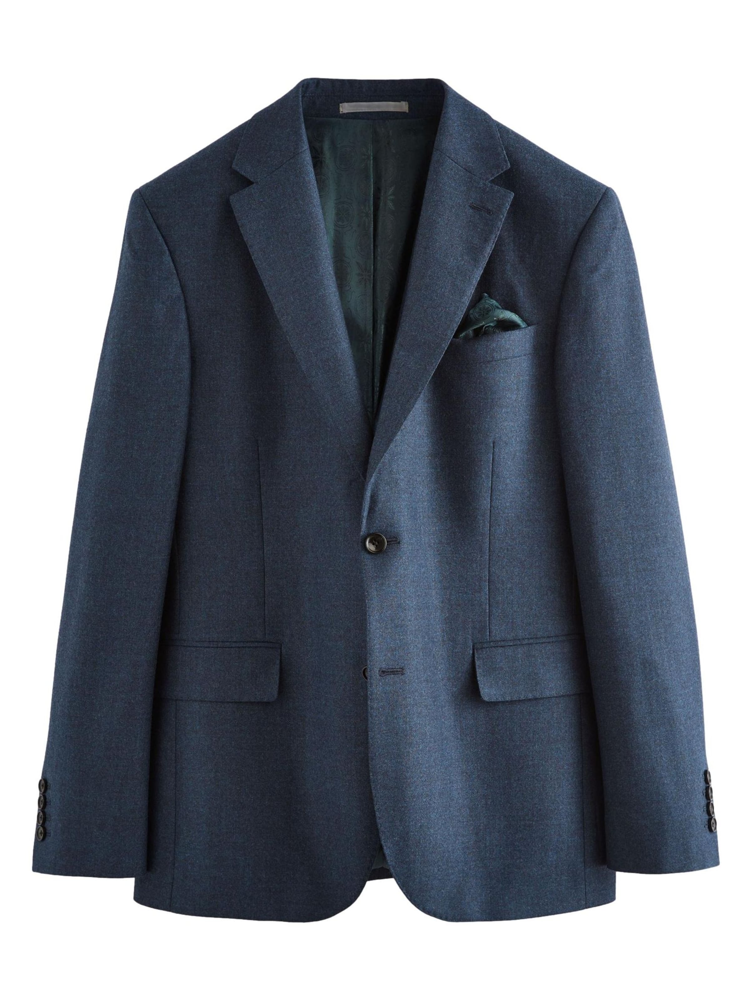 Next Sakko in Blau: Vorderseite