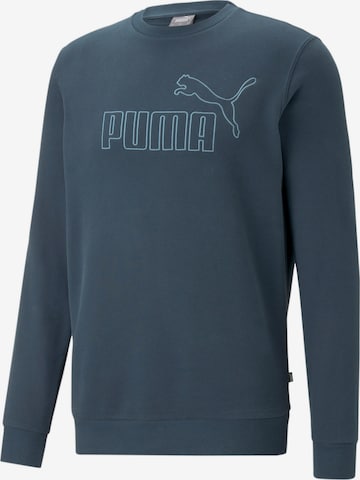PUMA Sports sweatshirt in Blue: front