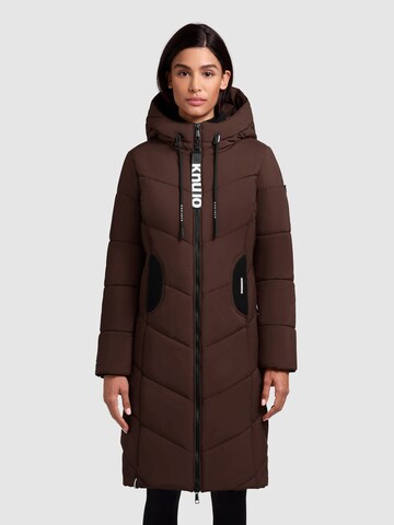 Cappotto invernale 'Aribay4 Light' di khujo in marrone: frontale