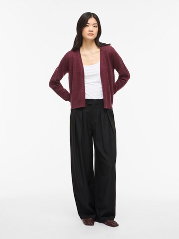 VILA Gebreid vest 'VIRIL' in Rood
