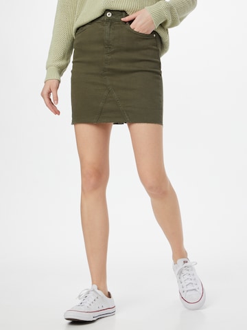 ONLY Skirt 'FAN' in Green: front